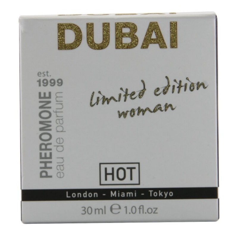 HOT PERFUME CON FEROMONAS DUBAI EDICIaN LIMITADA MUJER 30 ML