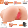 INTENSE DEEP TOUCH GINGER MASTURBADOR ANO Y VAGINA CON EFECTO SUCCIaN CALOR VIBRACIaN Y VOZ CON CONTROL REMOTO 53 KG
