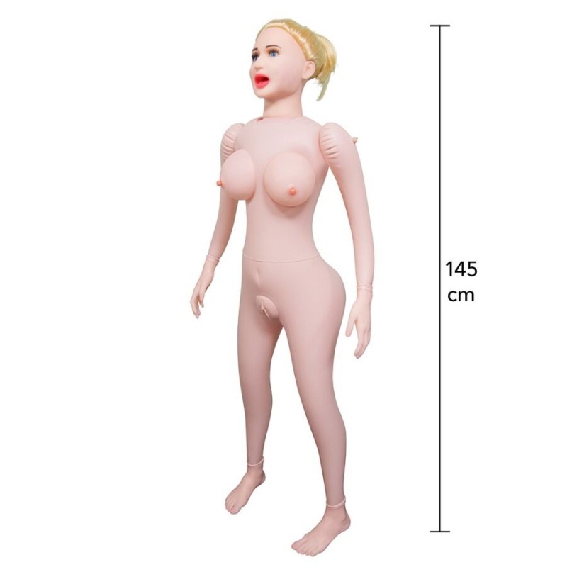 HIDDEN DESIRE LUSTY LOLA MUaECA INFLABLE 145 CM