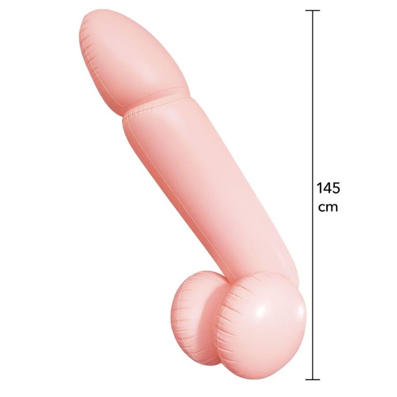 HIDDEN DESIRE GIANT WILLY PENE INFLABLE GIGANTE 145 CM