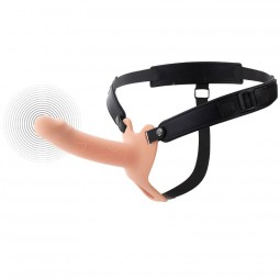 HIDDEN DESIRE INFERNO STRAP ON FUNDA PARA PENE CON VIBRACIaN 16 CM