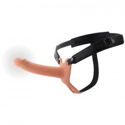HIDDEN DESIRE INFERNO STRAP ON FUNDA PARA PENE CON VIBRACIaN 18 CM
