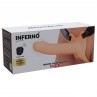 HIDDEN DESIRE INFERNO STRAP ON FUNDA PARA PENE CON VIBRACIaN 18 CM