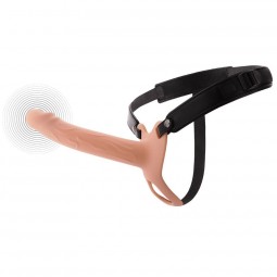 HIDDEN DESIRE INFERNO STRAP ON FUNDA PARA PENE CON VIBRACIaN 20 CM
