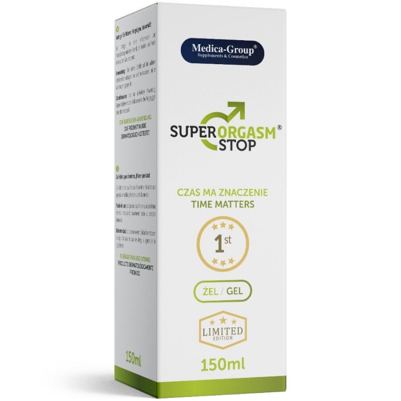 MEDICA GROUP SaPER ORGASM STOP GEL aNTIMO PARA HOMBRE 150 ML