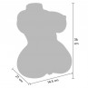 HIDDEN DESIRE JUICY DOUBLE D MASTURBADOR VAGINA Y ANO 5 KG