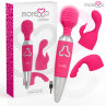 MORESSA ODILON WAND POTENTE MOTOR MAS DOS CABEZALES PREMIUM SILICONE RECARGABLE