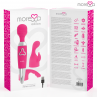 MORESSA ODILON WAND POTENTE MOTOR MAS DOS CABEZALES PREMIUM SILICONE RECARGABLE