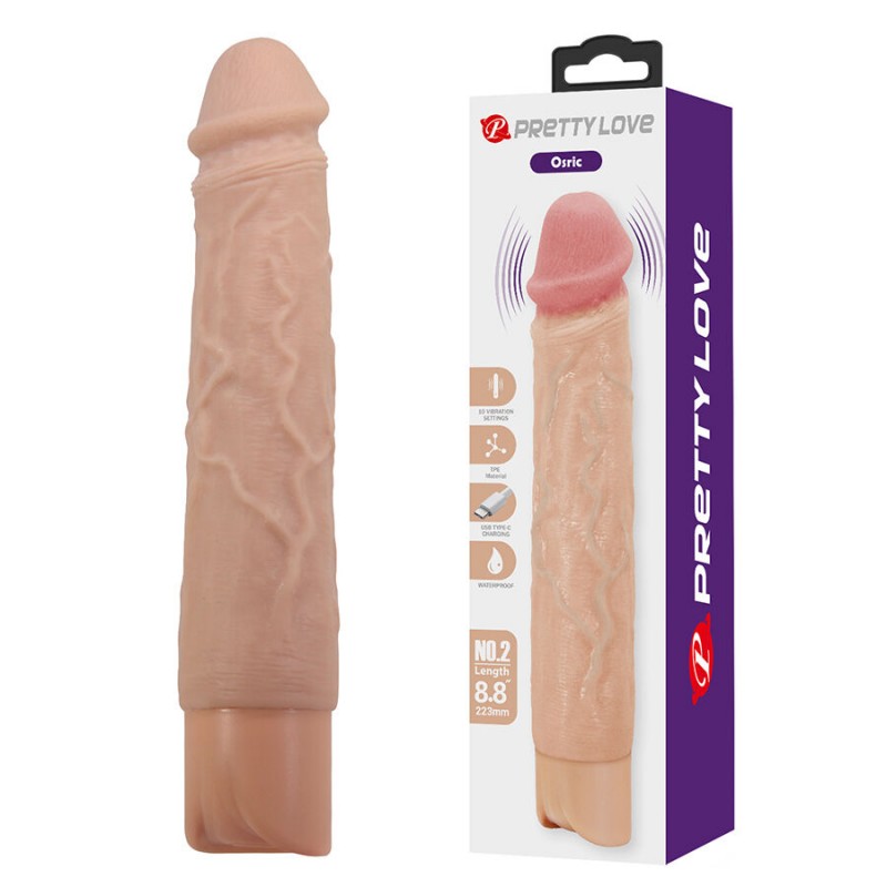 PRETTY LOVE OSRIC VIBRADOR REALaSTICO FLEXIBLE
