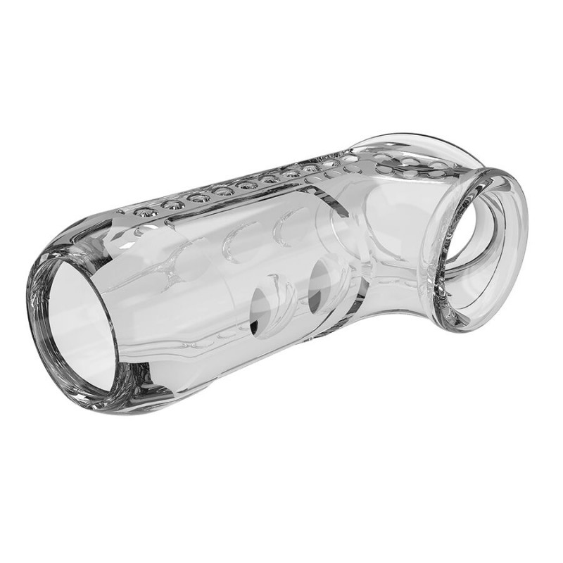 PRETTY LOVE FUNDA PARA PENE TEXTURIZADA TRANSPARENTE