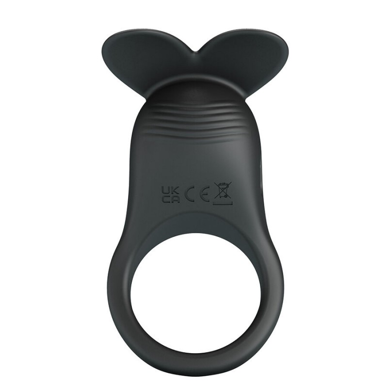 PRETTY LOVE CARLTON ANILLO PARA PENE CON ESTIMULADOR DE CLaTORIS