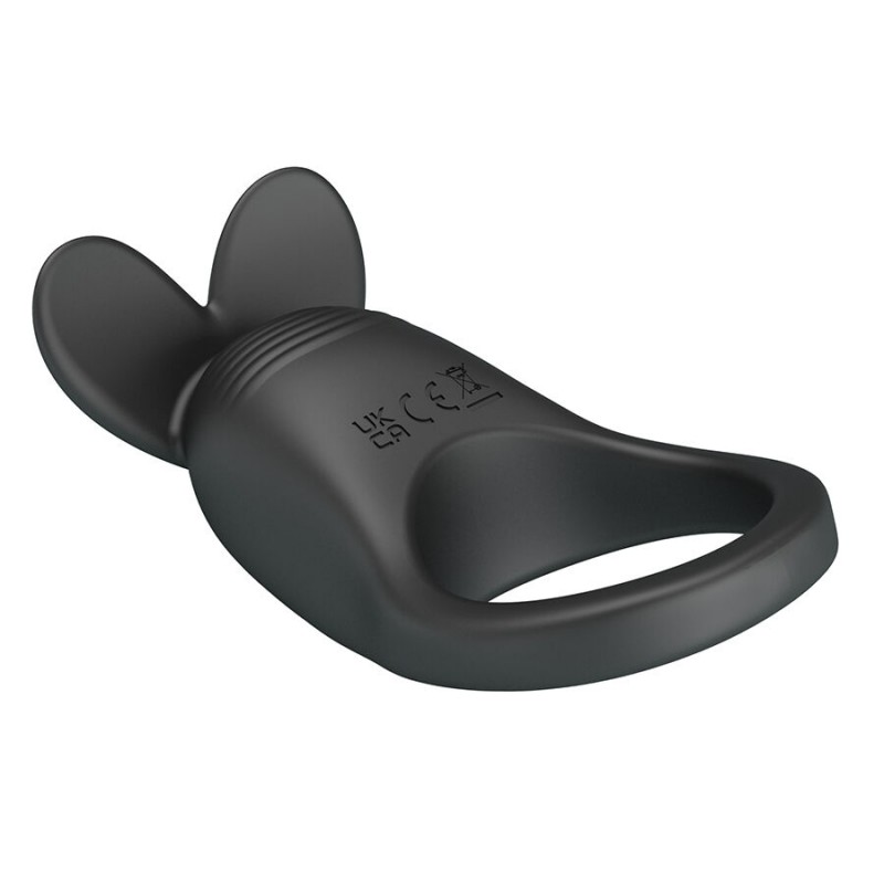 PRETTY LOVE CARLTON ANILLO PARA PENE CON ESTIMULADOR DE CLaTORIS