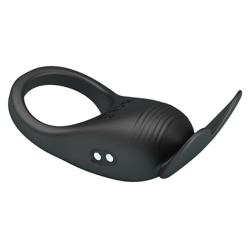 PRETTY LOVE CARLTON ANILLO PARA PENE CON ESTIMULADOR DE CLaTORIS