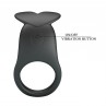 PRETTY LOVE CARLTON ANILLO PARA PENE CON ESTIMULADOR DE CLaTORIS