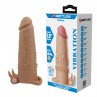 PRETTY LOVE QUILLON FUNDA PARA PENE CON ESTIMULADOR DE CLaTORIS Y VIBRACIaN