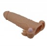 PRETTY LOVE QUILLON FUNDA PARA PENE CON ESTIMULADOR DE CLaTORIS Y VIBRACIaN