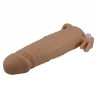 PRETTY LOVE QUILLON FUNDA PARA PENE CON ESTIMULADOR DE CLaTORIS Y VIBRACIaN