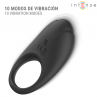 INTENSE MERLOTTE ANILLO VIBRADOR CON ESTIMULACIaN DE CLaTORIS NEGRO