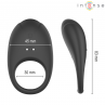 INTENSE MERLOTTE ANILLO VIBRADOR CON ESTIMULACIaN DE CLaTORIS NEGRO