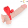 INTENSE RUSSELL ANILLO VIBRADOR CON ESTIMULACIaN DE CLaTORIS ROJO