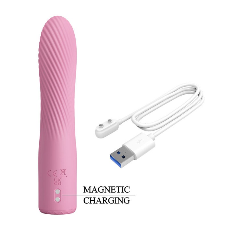 PRETTY LOVE KISELL VIBRADOR PUNTO G ROSA