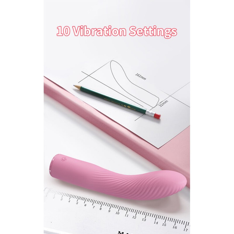 PRETTY LOVE KISELL VIBRADOR PUNTO G ROSA