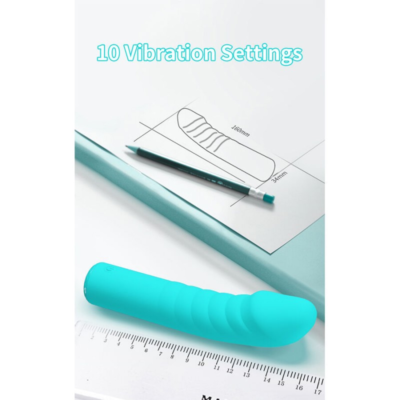 PRETTY LOVE RYLAN VIBRADOR PUNTO G AZUL