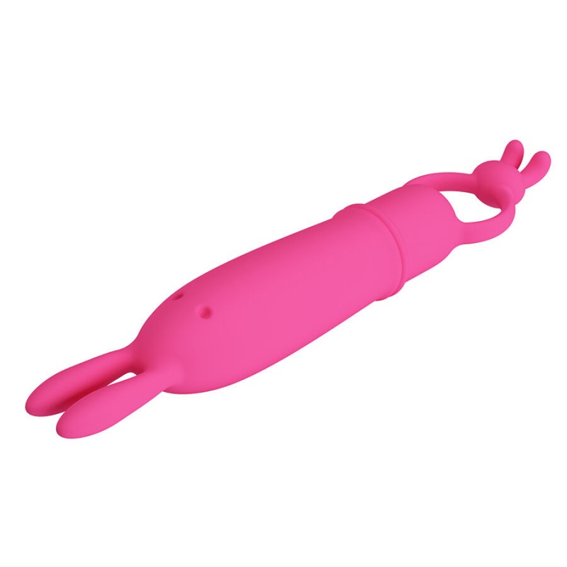 PRETTY LOVE DELIA VIBRADOR RABBIT CON ANILLO DE SUJECIaN