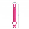 PRETTY LOVE DELIA VIBRADOR RABBIT CON ANILLO DE SUJECIaN