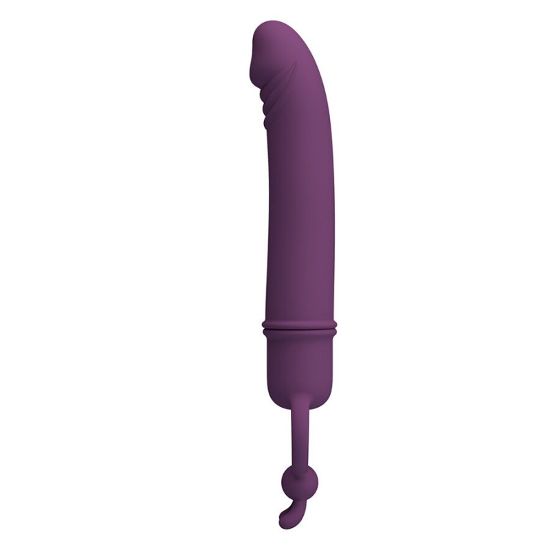 PRETTY LOVE CORA VIBRADOR FORMA PENE CON ANILLO DE SUJECIaN