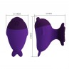 PRETTY LOVE DOLPHIN MINI VIBRADOR CON SUJECIaN