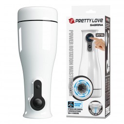 PRETTY LOVE SABRINA MASTURBADOR MASCULINO CON ROTACIaN Y BALANCEO