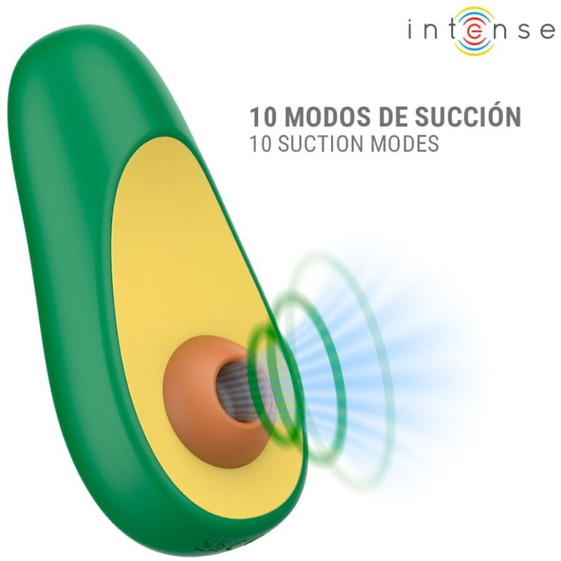 INTENSE WAKI ESTIMULADOR SUCCIONADOR DE CLaTORIS AGUACATE