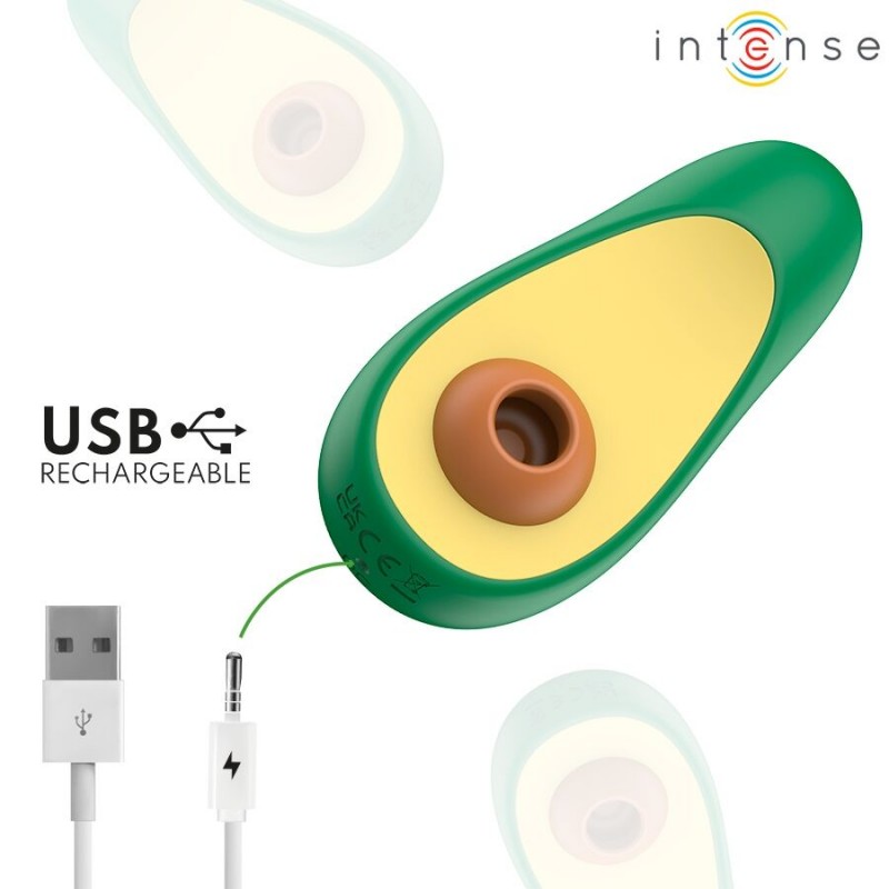 INTENSE WAKI ESTIMULADOR SUCCIONADOR DE CLaTORIS AGUACATE