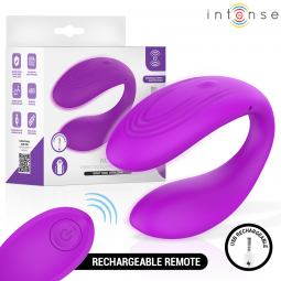 INTENSE NORA VIBRATING CLAMP STIMULATOR PURPLE