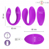 INTENSE NORA VIBRATING CLAMP STIMULATOR PURPLE