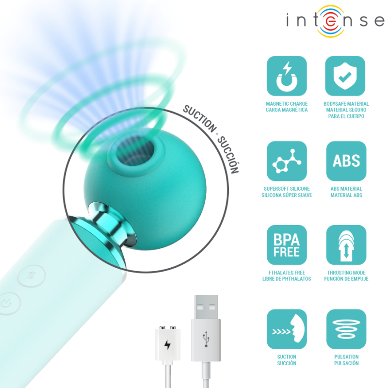 INTENSE HAMBY ESTIMULADOR MULTIFUNCIaN CON SUCCIaN Y VIBRACIaN