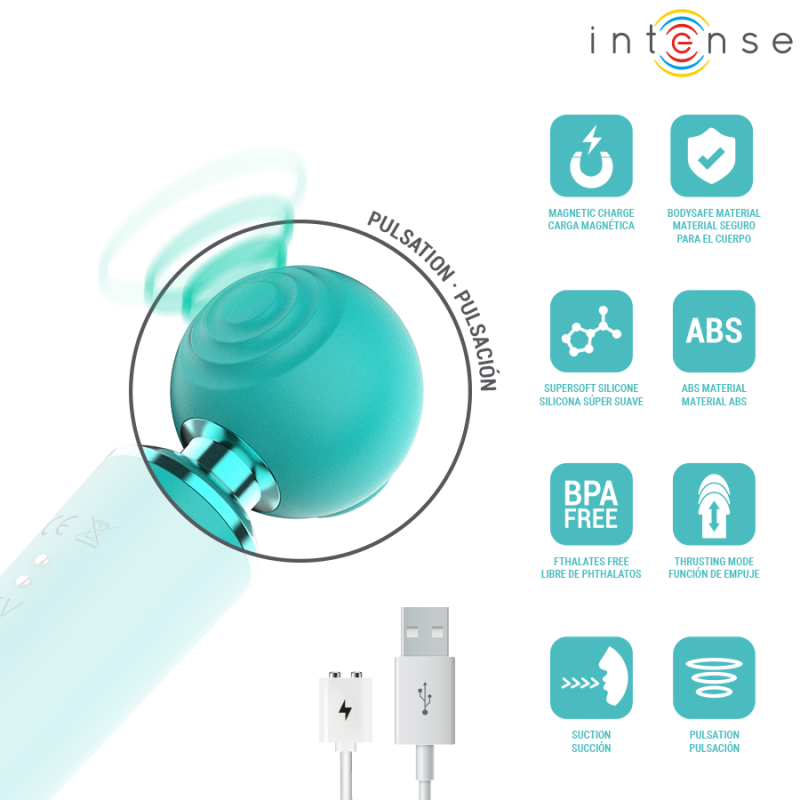 INTENSE HAMBY ESTIMULADOR MULTIFUNCIaN CON SUCCIaN Y VIBRACIaN