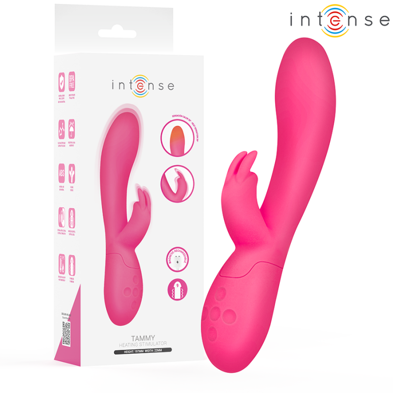 INTENSE TAMMY ESTIMULADOR RABBIT CON CALOR