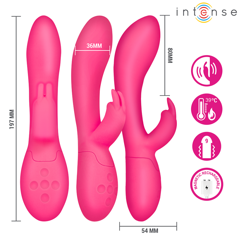INTENSE TAMMY ESTIMULADOR RABBIT CON CALOR