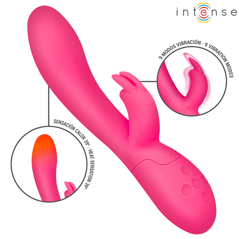 INTENSE TAMMY ESTIMULADOR RABBIT CON CALOR
