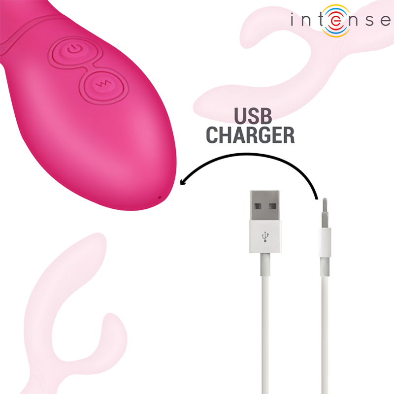 INTENSE CHARLY ESTIMULADOR VIBRADOR ARTICULABLE