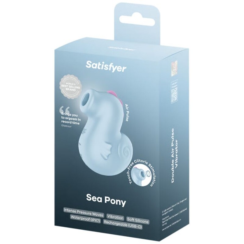 SATISFYER SEA PONY VIBRADOR ESTIMULADOR AIR PULSE
