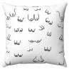 DIABLO PICANTE 30 X 30 BOOBS CUSHION WHITE