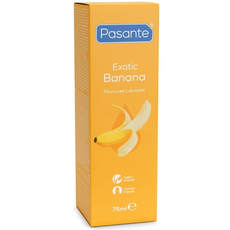 PASANTE LUBRICANT WATER BASED BANANA FLAVOURED 75 ML