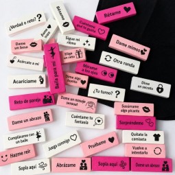 DIABLO PICANTE BAG OF 16 LOVE BLOCKS SPANISH VERSION