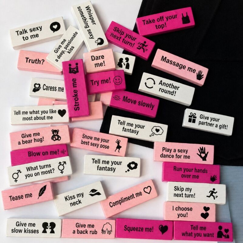 DIABLO PICANTE BAG OF 16 LOVE BLOCKS ENGLISH VERSION
