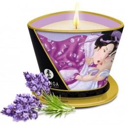 SHUNGA MASSAGE CANDLE LAVANDER 170 ML