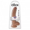 KING COCK REALISTIC DILDO WITH BALLS 228 CM