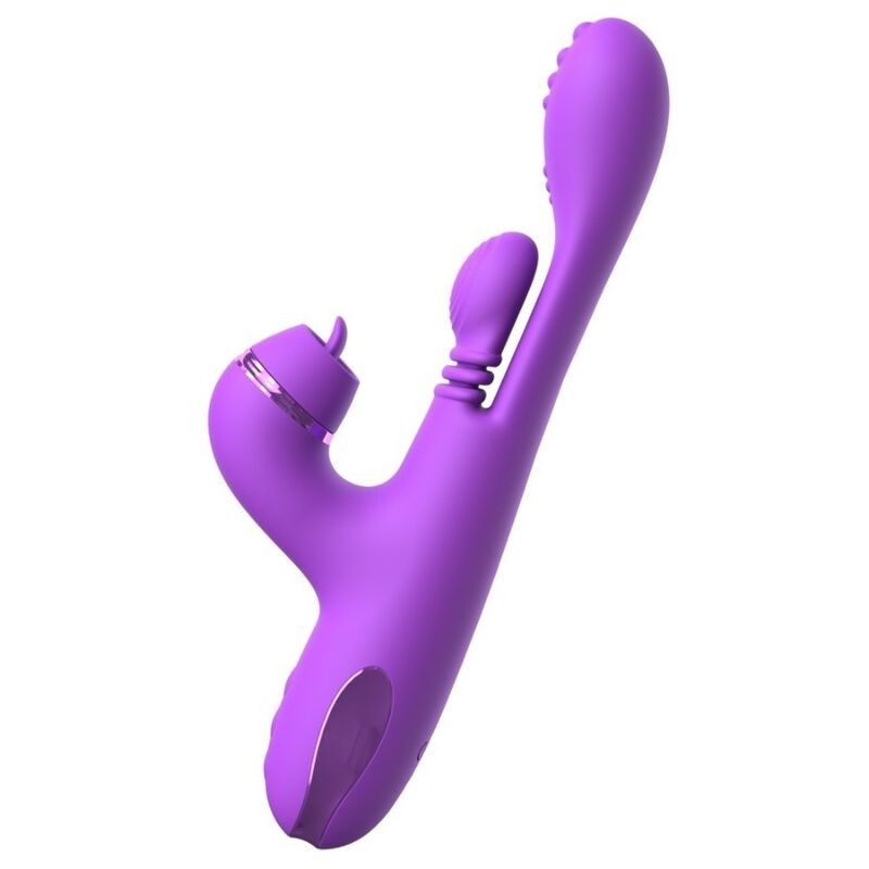 FANTASY FOR HER INTIMOTION PULSE PRO VIBE RABBIT VIBRATOR PURPLE